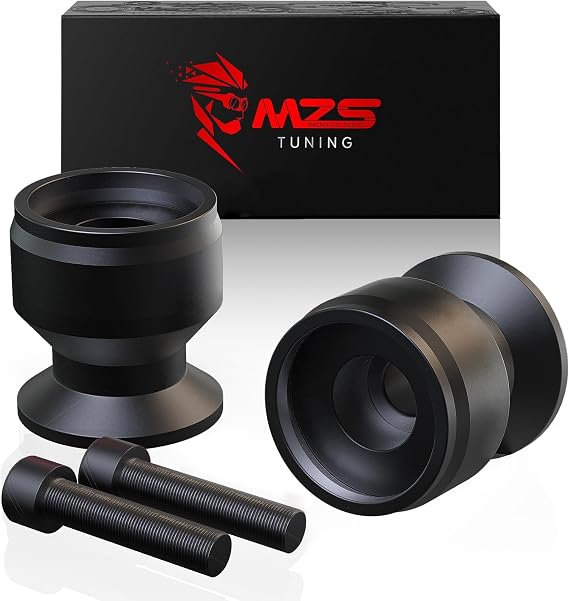 MZS 8MM Swingarm Spools, 304 Stainless Steel Motorcycle Stand Bobbins