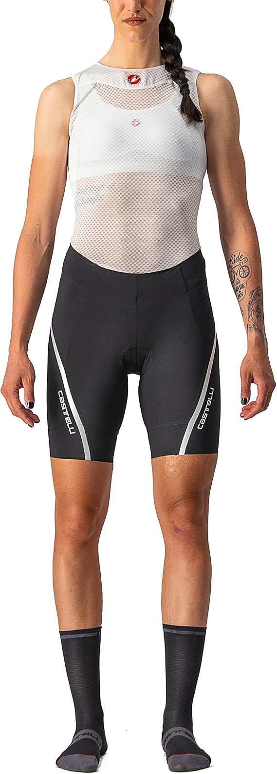 CASTELLI Womens Velocissima 3 Short for Road and Gravel Biking I Cycling Shorts