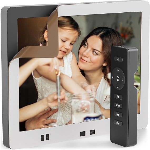 Pix-Star Digital Photo Frame Skins (White, 10 Inch)