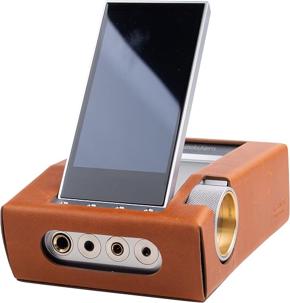 MITER CASE for Astell&Kern ACRO CA1000, Handcrafted Miter Pull-Up Leather Case Cover AK CA1000 Brown