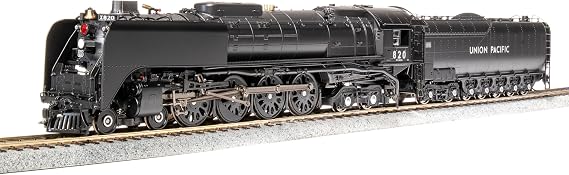 Broadway Limited 7363 Union Pacific 4-8-4, Class FEF-2, 820, Black & Graphite, Paragon4 Sound/DC/DCC, Smoke, HO