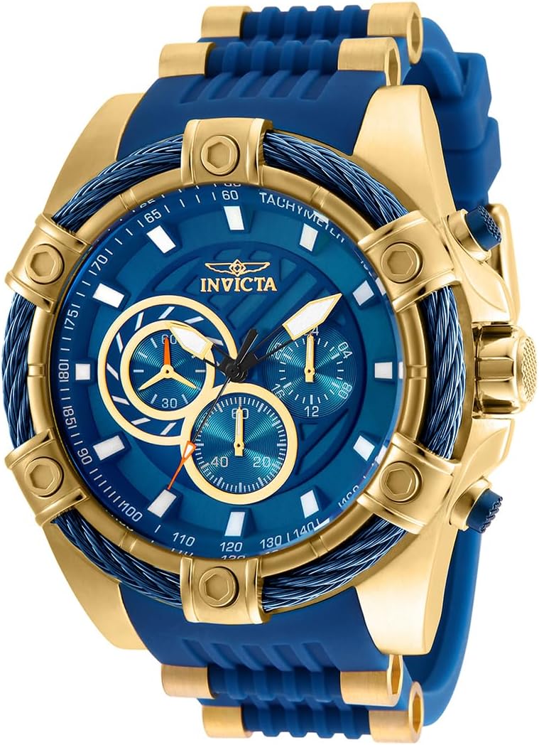 Invicta Bolt Stainless Steel Men's Quartz Watch - 52mm
