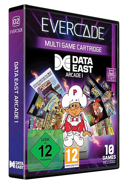 Blaze Evercade Data East Arcade Cartridge 1