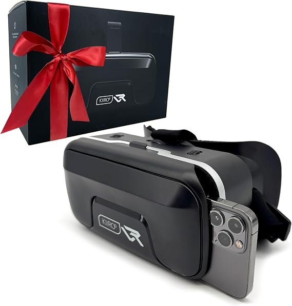 Kiiroo VR Phone Holder Mobile VR Glasses - Fits 5.5"-7.2" Devices