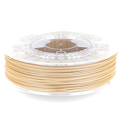 colorFabb Special WOODFILL 3D Printer Filament, 1.75mm Diameter, 600g Spool, Woodfibers, Smells Like Wood, Natural Look