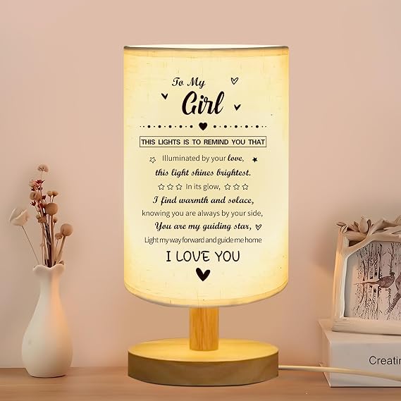 Girlfriend Gifts For Her - Gifts For Girlfriend Lamp For Bedroom Bedside Christmas Valentines Day Anniversary Birthday Romantic I Love You Graduation Gift For Girlfriends Women Gf From Boyfriend