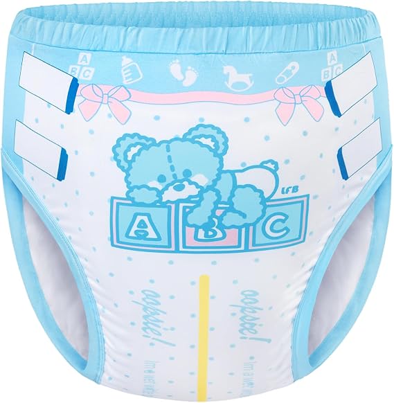 Littleforbig Soft Silky Underwear Comfortable Washable Reusable Adult Training Pants - Potty Pants