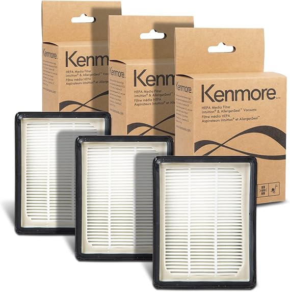 Kenmore K3010 3-Pack HEPA Replacement Filter for Upright Vacuum