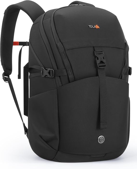 Tolaccea 30L Travel Backpack 15.6" Laptop Carry On Daypack for Work College