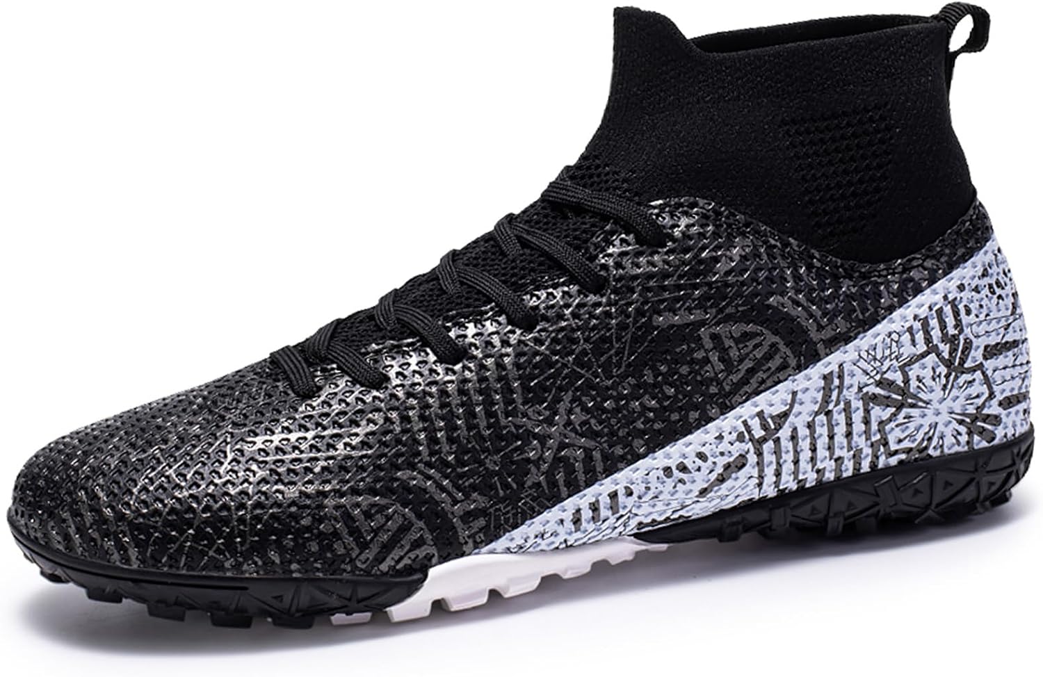 Soccer Cleats Mens Womens Turf Soccer Shoes Indoor Unisex AG TF Football Boots Adult Youth Wide Training Shoes Outdoor