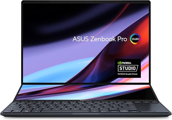 ASUS ZenBook 14 Laptop, 14.5a OLED FHD NanoEdge Bezel Display, Intel Corea i7-12700H, 16GB LPDDR4X RAM, 1TB SSD, Windows 11 Home, UX8402ZE-DB74T, Tech Black