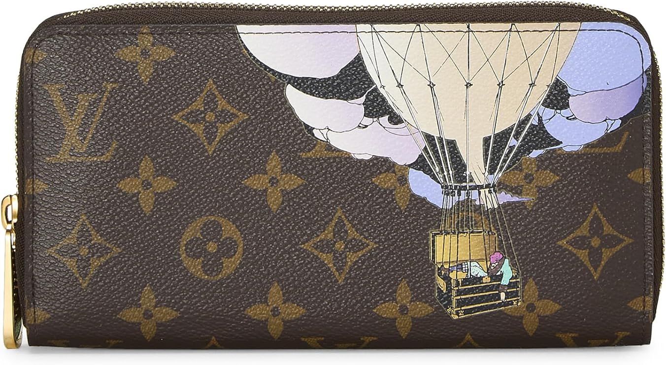 Pre-loved Monogram Canvas Illustre Zippy, Brown
