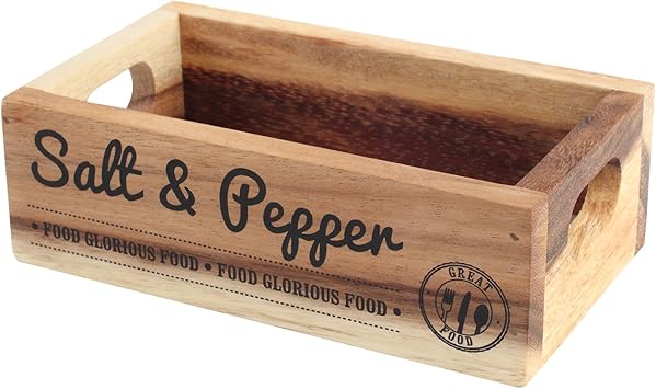 T&G Salt & Pepper Glorious Crate Box, 90 x 50 x 160 cm, Rustic Acacia