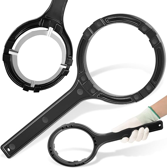 Fuel Pump Retainer Lock Ring Tool HD-48646 Fit for Harley Touring Electra Glide, Street Glide, Road Glide, Tri Glide FLHT FLHX FLTR 2008 -Up, Non-Sparking ABS Plastic Wrench