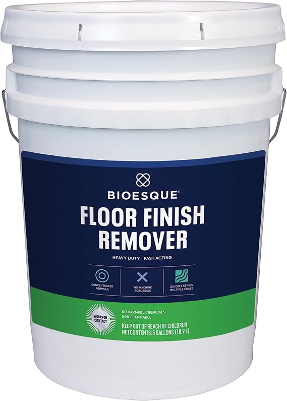 Bioesque Floor Finish Remover, 5 Gallon (Pack of 1)