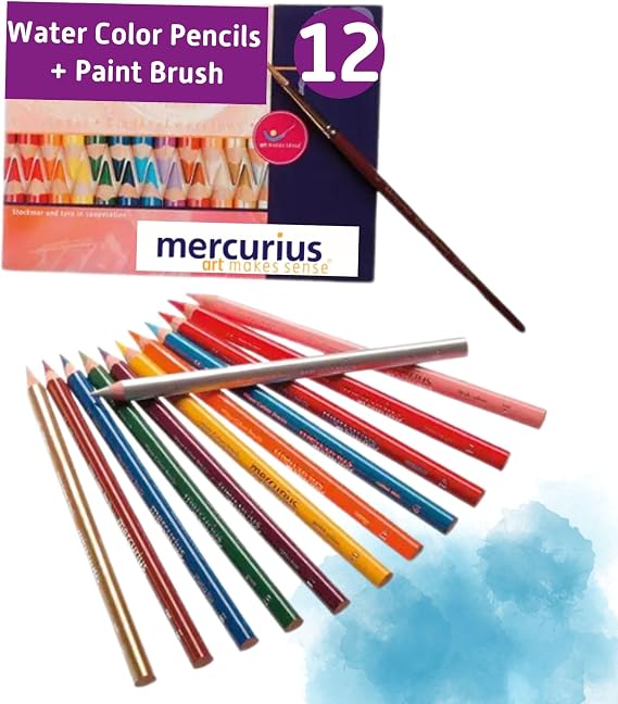 Mercurius AMS Watercolor Pencils 12 pack