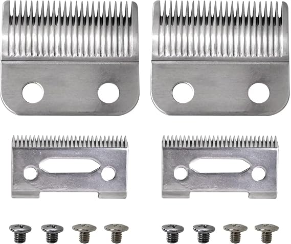 2 Hole Clipper Blade Replacement for Wahl for Precision/ColorPro/ColorProPlus/ChromePro/Clip'NTrim79900/ HomeCut/ HomeHaircutting79722/ HomePro for HomeBarber79524-3001/ MC2/ Taper2000