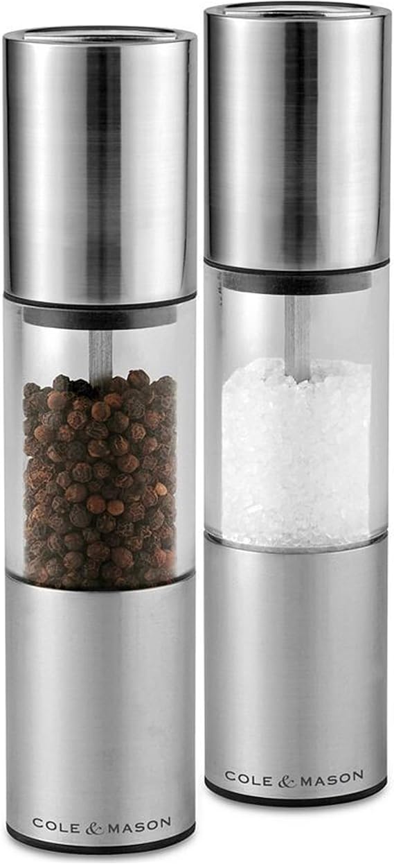 Cole & Mason Oslo Precision Salt & Pepper Grinder Set 7.25"
