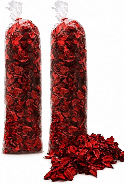 Büyük Boy 500 Adet Kuru Gül Kurusu Yaprağı Hediye Süs Dekor Romantik