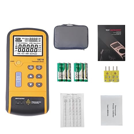 VA710 Thermocouple Calibrator Temperature Simulator