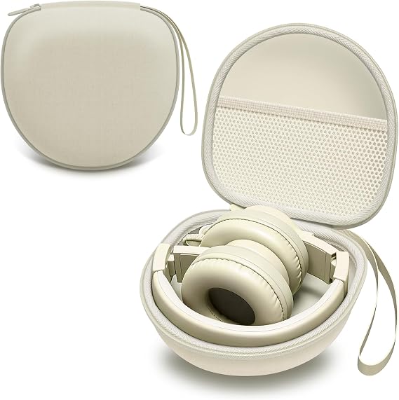 Kids Headphones Case for Folding Headphone, Khaki (Case Only)