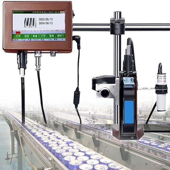 Automatic Coding Machine,12.7mm/25.4mm Date Coder,Marking Machine,for Date/Batch/Barcode/Logo(12.7mm)
