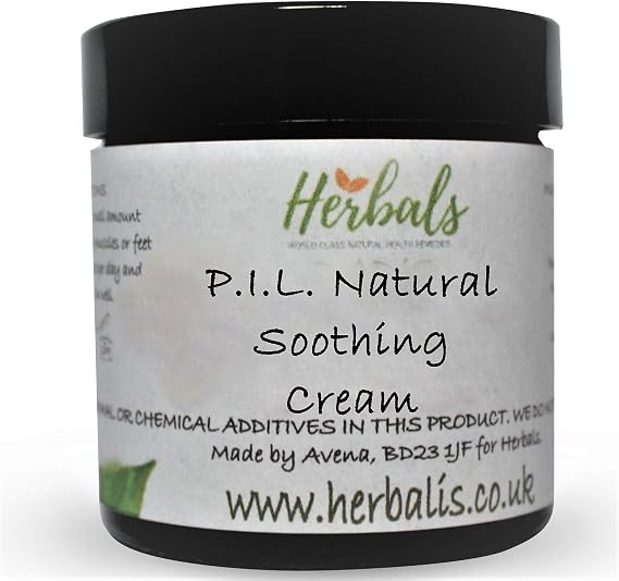 PIL Cream 60ml A Natural Cream For Piles & Haemorrhoids - a soothing and naturally healing cream.