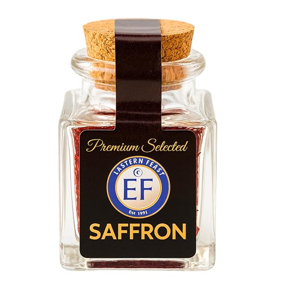 Eastern Feast - Spanish Saffron Filaments (2 Grams), Product of Spain, Premium Quality
