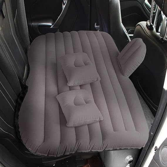 FBSPORT Inflatable Air Mattress, 143cm x 87cm x 45cm, Great for Camping, Travel, Adventures