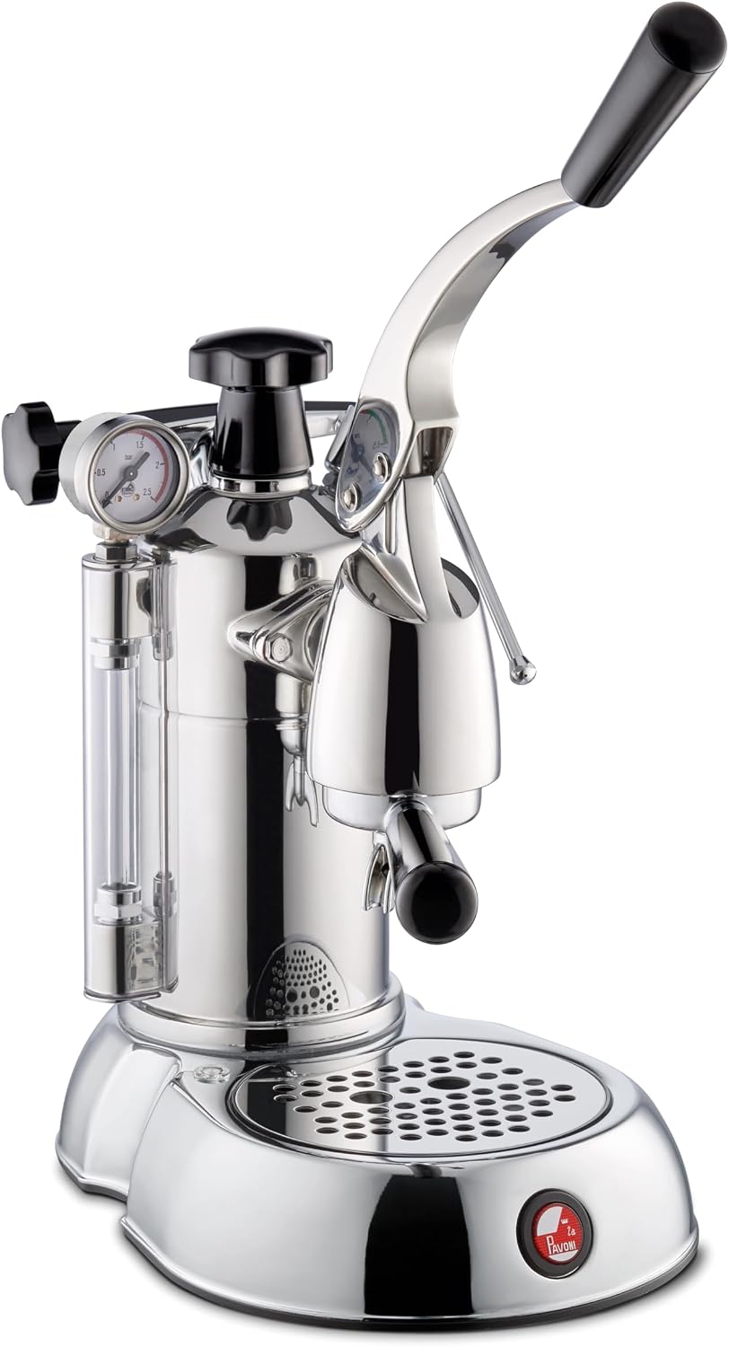 Lever Handle Coffee Maker with a Capacity of 1.6l from Smeg La Pavoni Stradivari Professional Lusso LPLSPL01EU