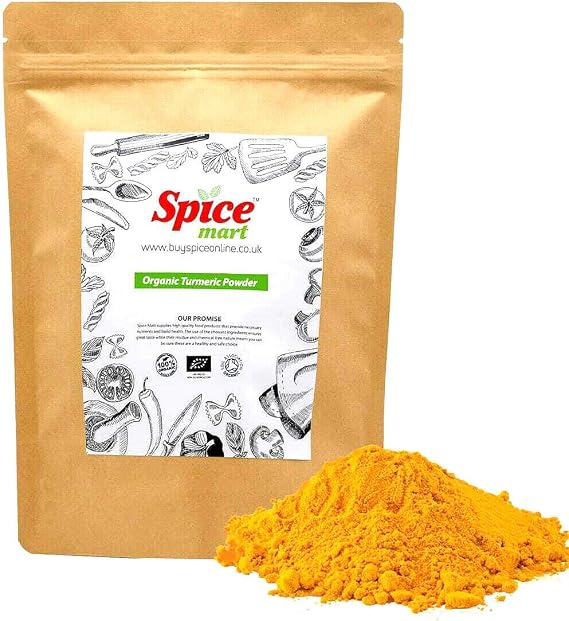 Organic Turmeric | Tumeric Powder Premium Quality Free P&P Certified by Soil Association 50g-1.9kg (200g)