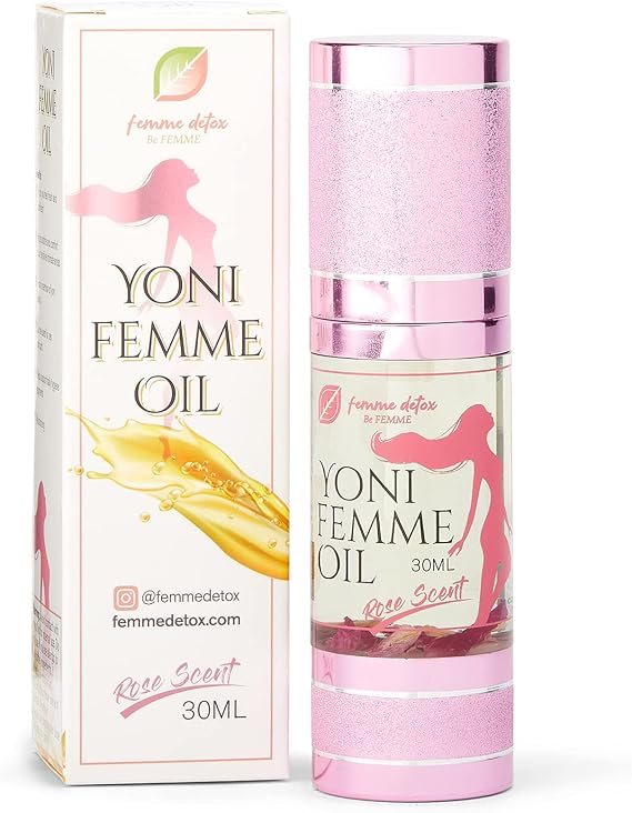 Yoni Oil, All Natural Oil Moisturizer, Naturally Scented Body Oils For Women, Essential Oil Blends Essential Body Oil Spray Feminine Hygiene - 30ML Rose Oil