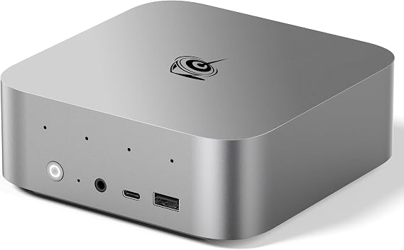 Beelink Mini PC SER9 Pro Ryzen 7 H255(3.8-4.9GHz), 24GB 6400MT/s LPDDR5X 500GB PCIe4.0 SSD Desktop Computer, AI Voice/Built-in Speakers/MIC, 2.5G LAN/WiFi6/Home/Office/Gaming PC