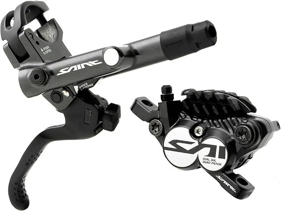 Shimano DISC Brake Assembled Set/J-KIT, Saint, BL-M820-B(R), BR-M820(R), Metal PAD (W/FIN)