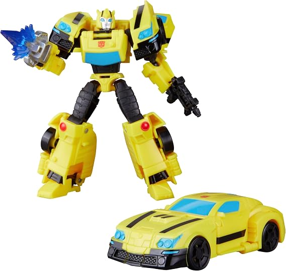 Transformers Prime Changers Bumblebee Action-Figur lässt Sich vom Roboterspielzeug in EIN Spielzeugauto verwandeln ab 6 Jahren