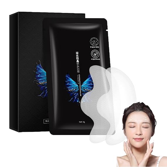 Microcrystalline Nasolabial Folds Removal Mask,Hyaluronic Acid Microcrystalline Lifting Decree Patch,Microcrystalline Lifting Decree Patch,Wrinkle Remover Patches For Face (A)
