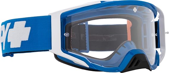 Spy Optic Foundation MX Goggle, Motorsports Goggles, Color and Contrast Enhancing Lenses