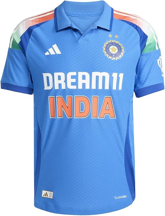 adidas Mens' Official Team India ODI Cricket Player Jersey