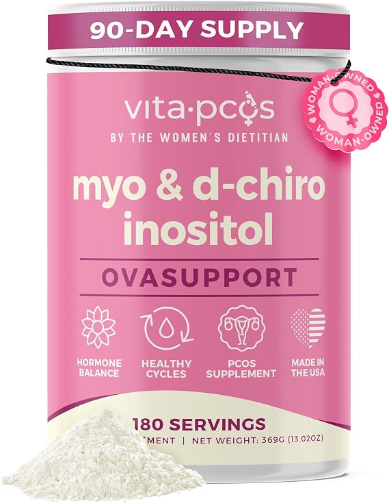 40:1 Myo & D-Chiro Inositol Supplement for Cycles & Fertility, 180 Servings
