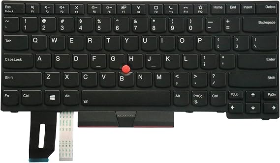 Replacement US Keyboard for Lenovo ThinkPad T14 P14s 2020 / T14 Gen 2 / P14s Gen 2 Laptop NOT T14 Black Backlight