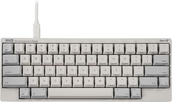 HHKB - Happy Hacking Keyboard Professional Classic Type-S, White