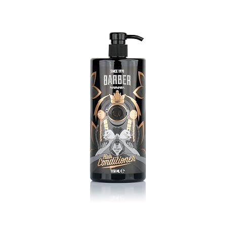 barber marmara Men's Hair Conditioner 1150 ml Hairdresser Cabinet Conditioner Men Hairdressing Supplies Reduces Hair Loss Shop Hair Treatment Free from Silicone and Salt for All Hair Types