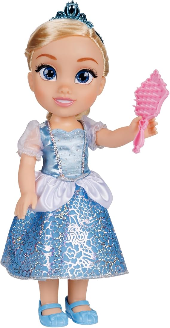 Disney Princess My Friend Cinderella Doll 14 inch Tall Includes Removable Outfit, Tiara, Shoes & Brush