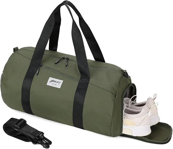 BESMART Gym Bags for Men with Side Pocket,38L Large Sports Gym Duffle Bag