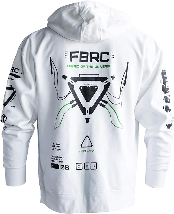 Fabric of the Universe Techwear Graphic Cyberpunk Streetwear Fashion Hoodie