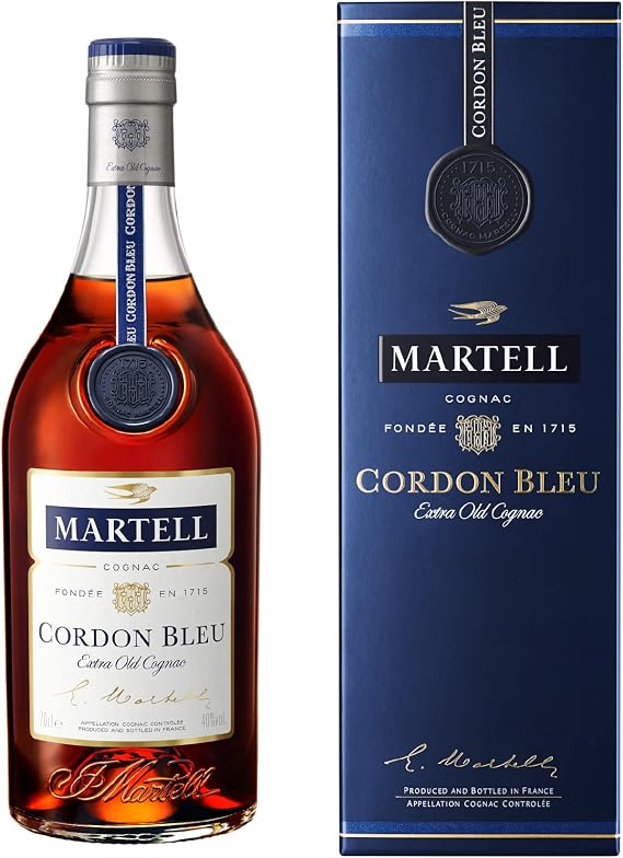 Martell Cordon Bleu Cognac with Giftbox, 70cl (Package may vary)