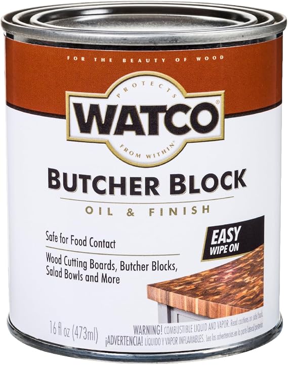 Watco Butcher Block Clear Oil & Finish
