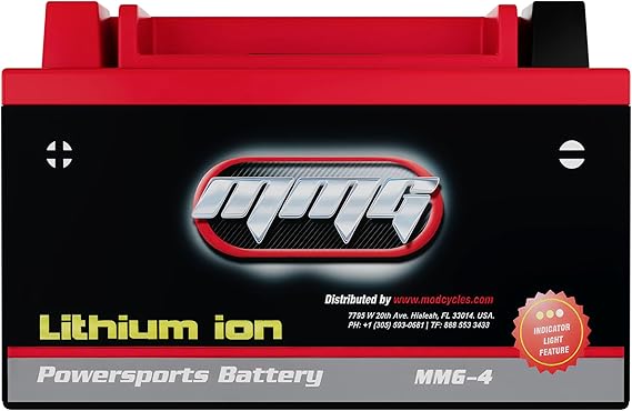 MMG YTZ10S-BS YTZ10 High Performance - Maintenance Free Lithium Ion Sealed Motorcycle Battery Compatible With Yamaha Honda