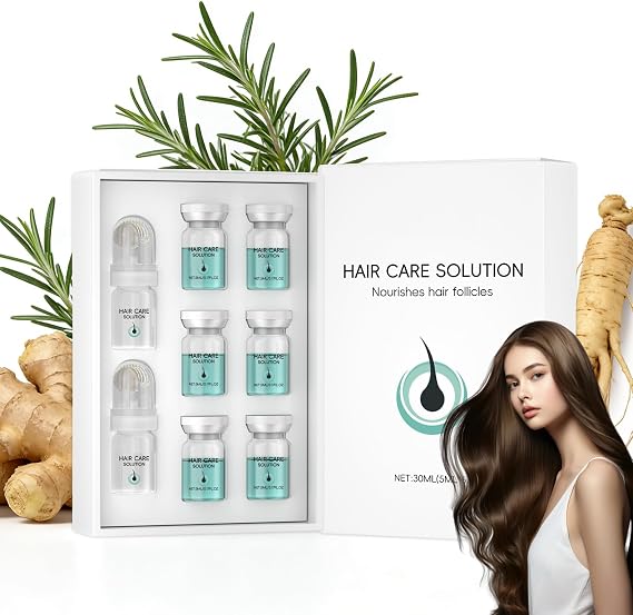 Hair Regrowth System, Advanced Hair Growth Serum for Care, Scalp Nourishing Serum, Hair Growth Treatment to Support Stronger Fuller Looking Roots, Make Hair Thicker and Healthier Men and Women