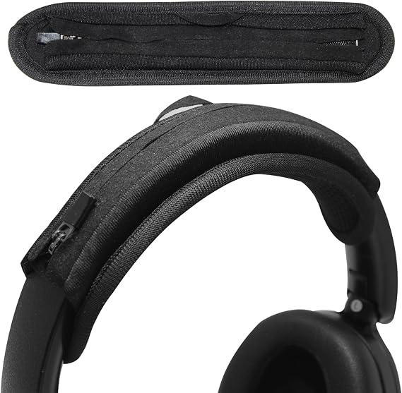 Adhiper Headphone Headband Cover for Skullcandy Sony Bose Soundcore JBL | Universal for Jabra Beats HyperX ATH JLab Nothing Sonos, for Skullcandy Crusher & Bose QuietComfort Series, with Hanging Loop